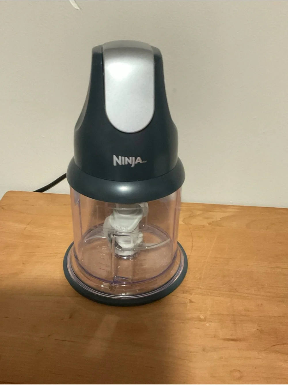 Ninja Mini Chopper in Dark Gray and Silver Trim